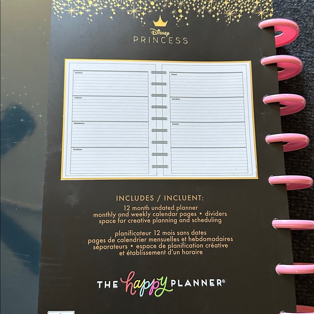 Disney Princess Planner with stickers - Picture 3 of 4